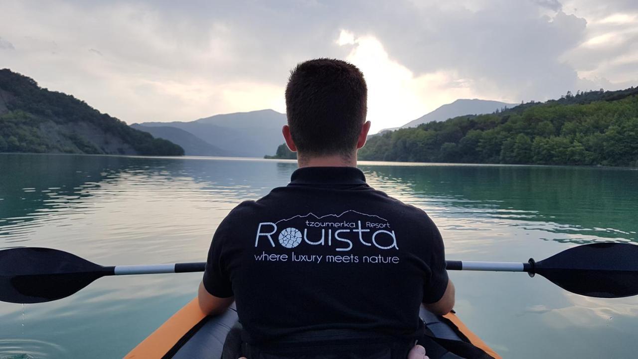 Rouista Tzoumerka Resort Vourgareli Exterior foto