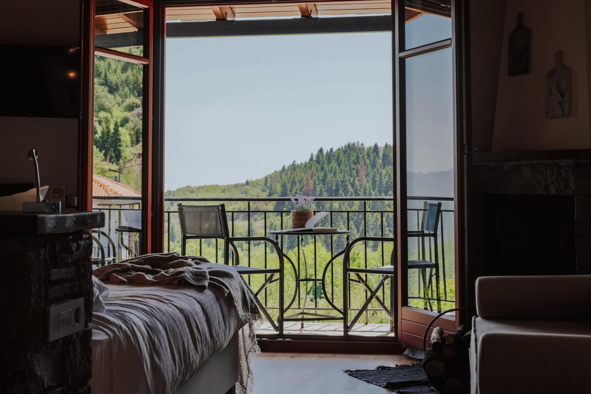 Rouista Tzoumerka Resort Vourgareli Quarto foto