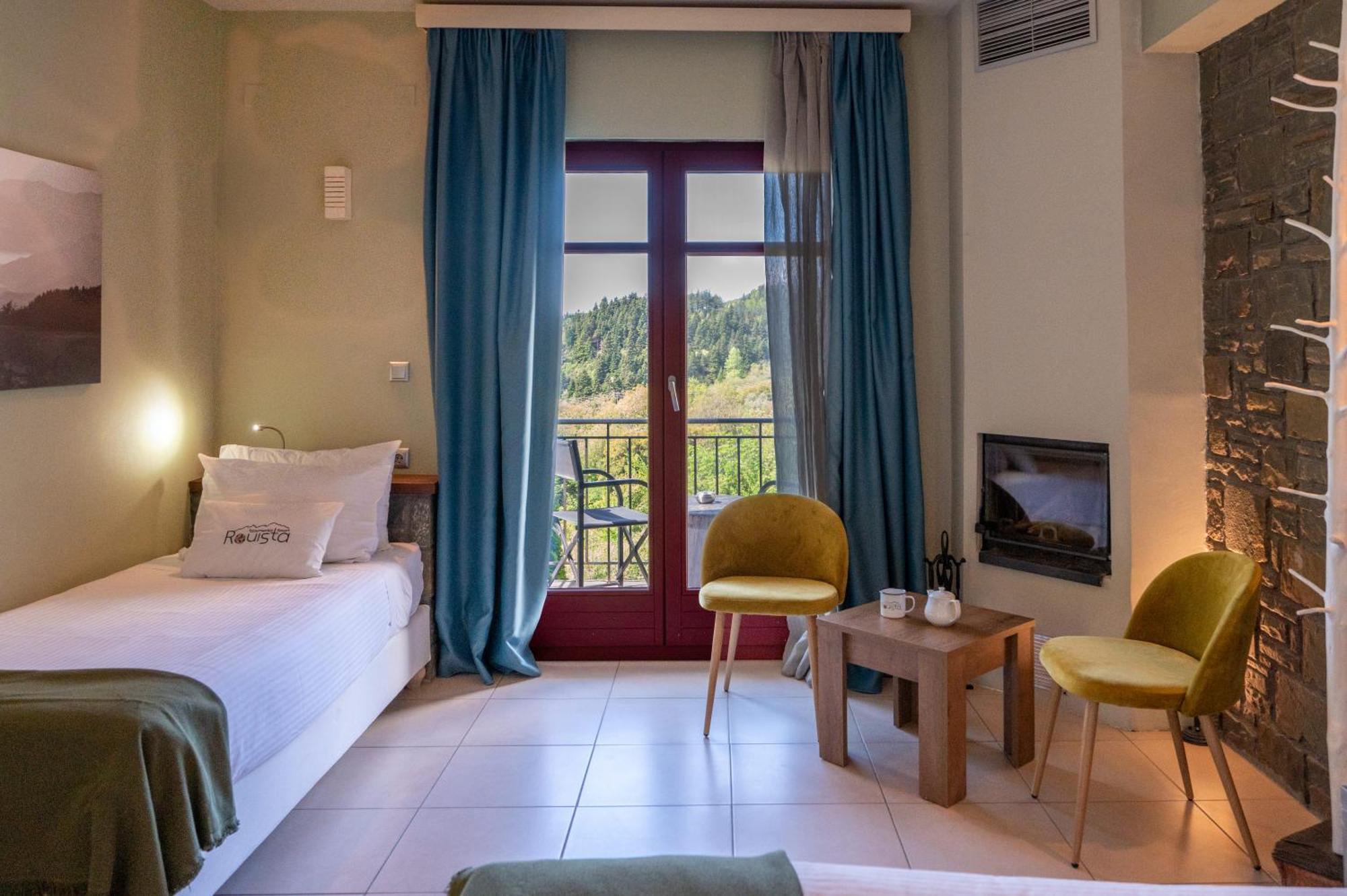 Rouista Tzoumerka Resort Vourgareli Exterior foto